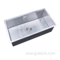 Undermount big single bowl handmade kitchen sink